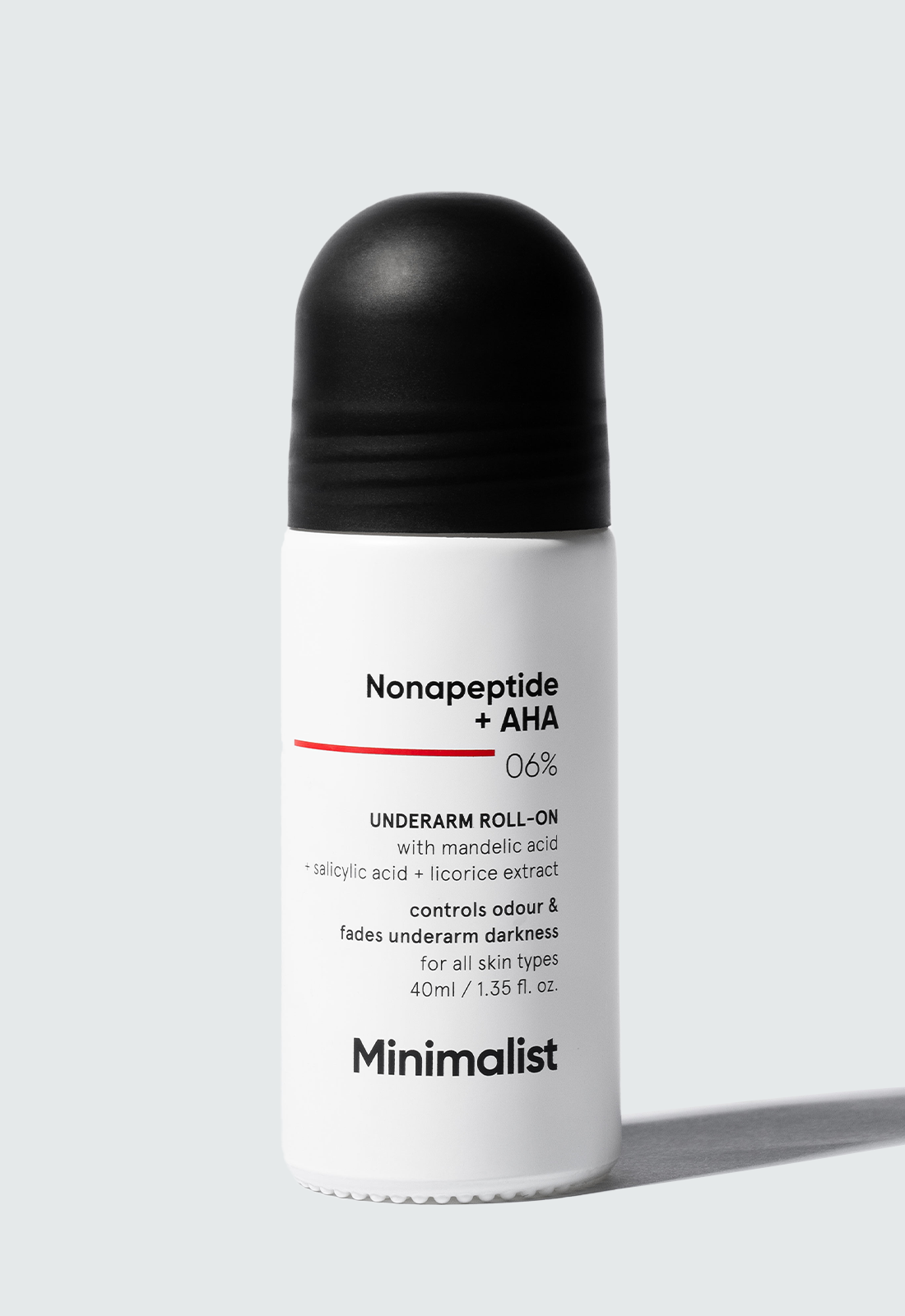 Nonapeptide + AHA 6% Underarm Roll-On